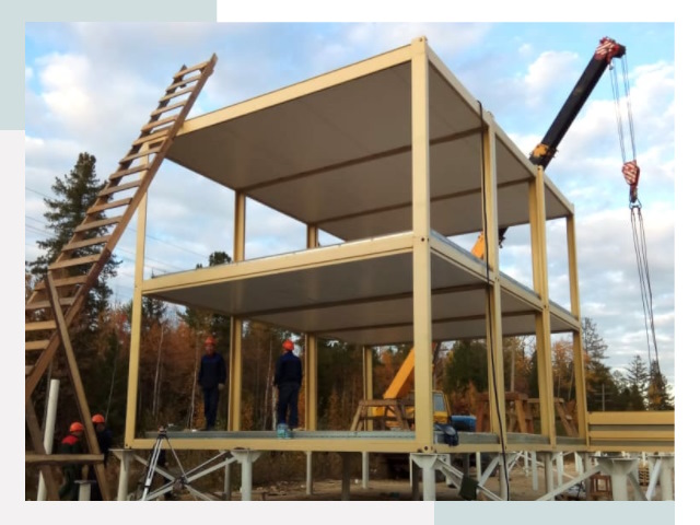 Строительство модульных здания Белая Калитва