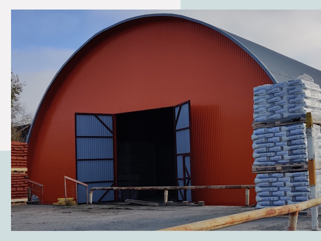 Полукруглые ангары по цене от 622 руб. в Белая Калитва