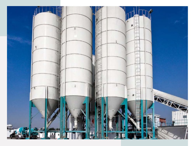 Строительство цементных силосов в Белой Калитве