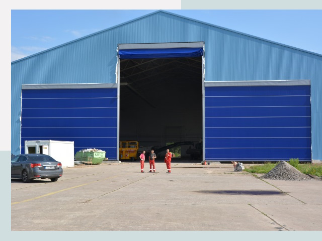 Ангарные ворота в Белая Калитва от СтальСтрой-Бкл по цене 622 руб.