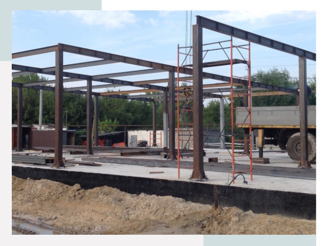 Фундамент для ангаров в Белой Калитве