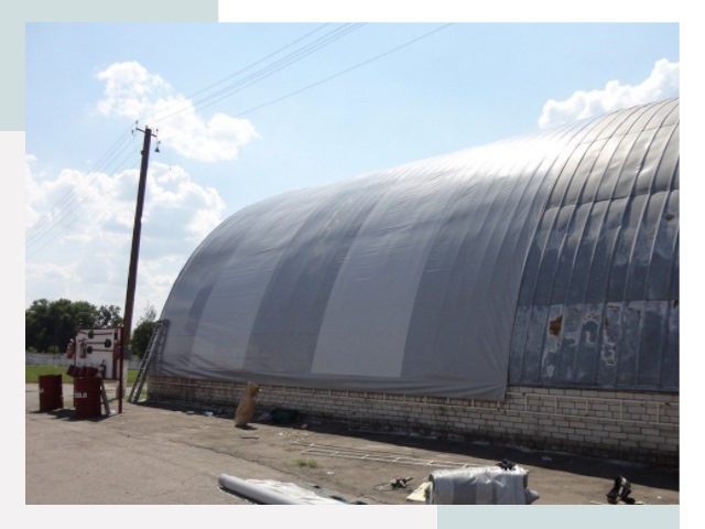 Ремонт ангаров в Белой Калитве