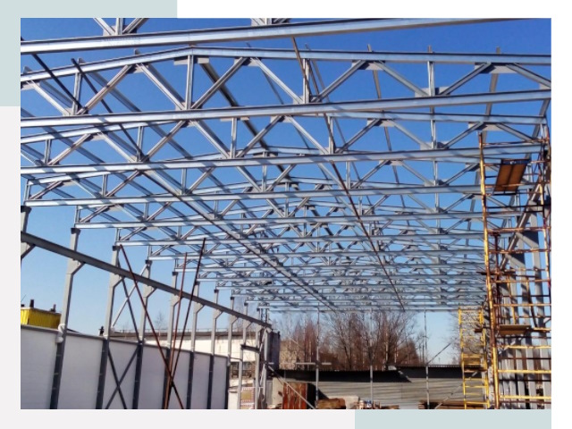 Металлокаркасы для складов в Белой Калитве
